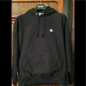 Champion Reverse Weave Hoody Black XXL